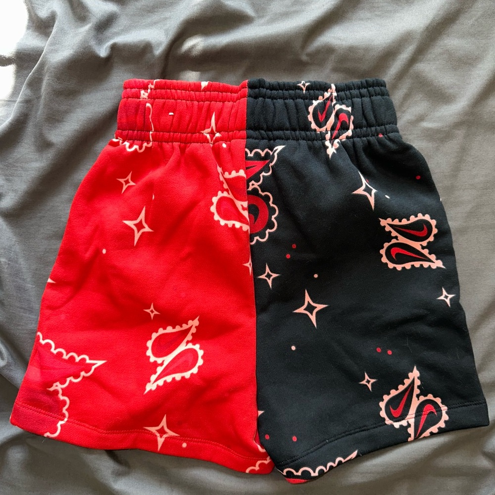 Nike paisley shorts